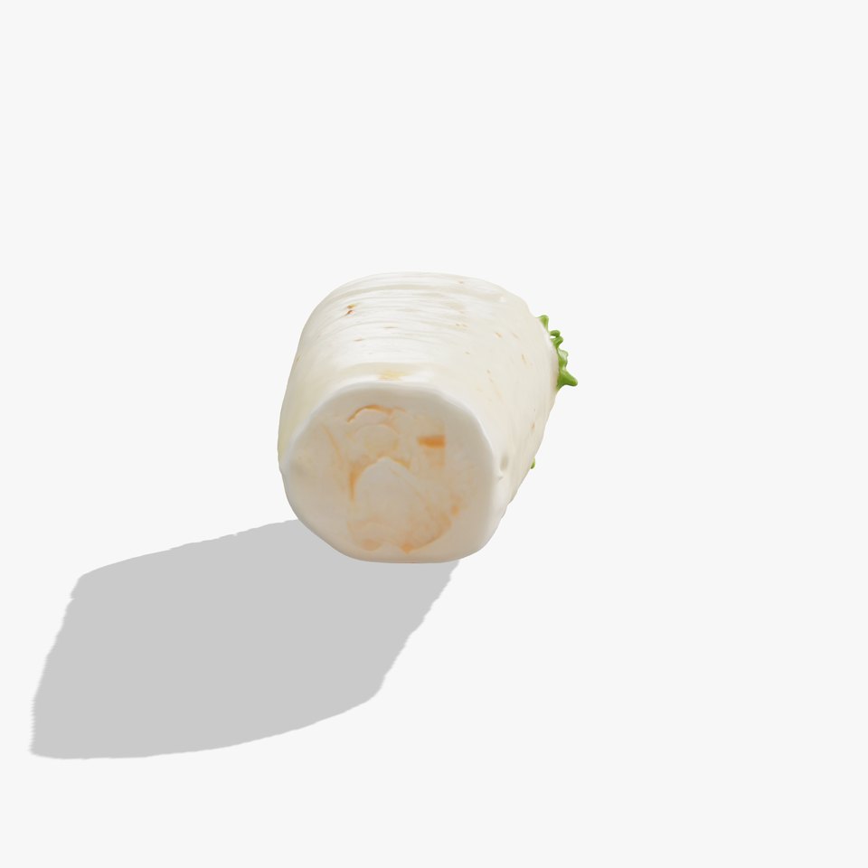 Chicken Gyro Wrap 3D model pack